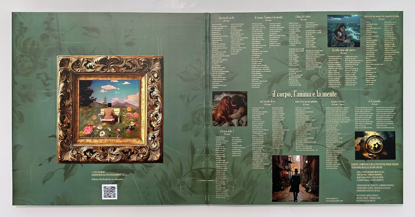 Mario Grande - Il corpo, l'anima e la mente - VINILE edizione limitata e numerata