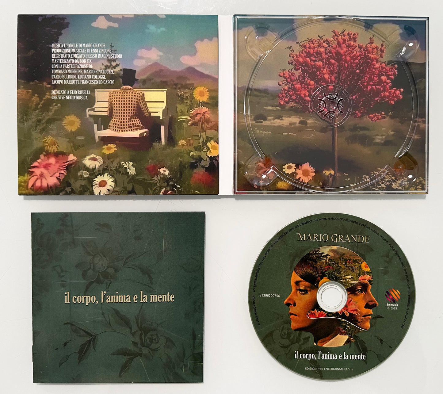 CD - Mario Grande - Il corpo, l'anima e la mente